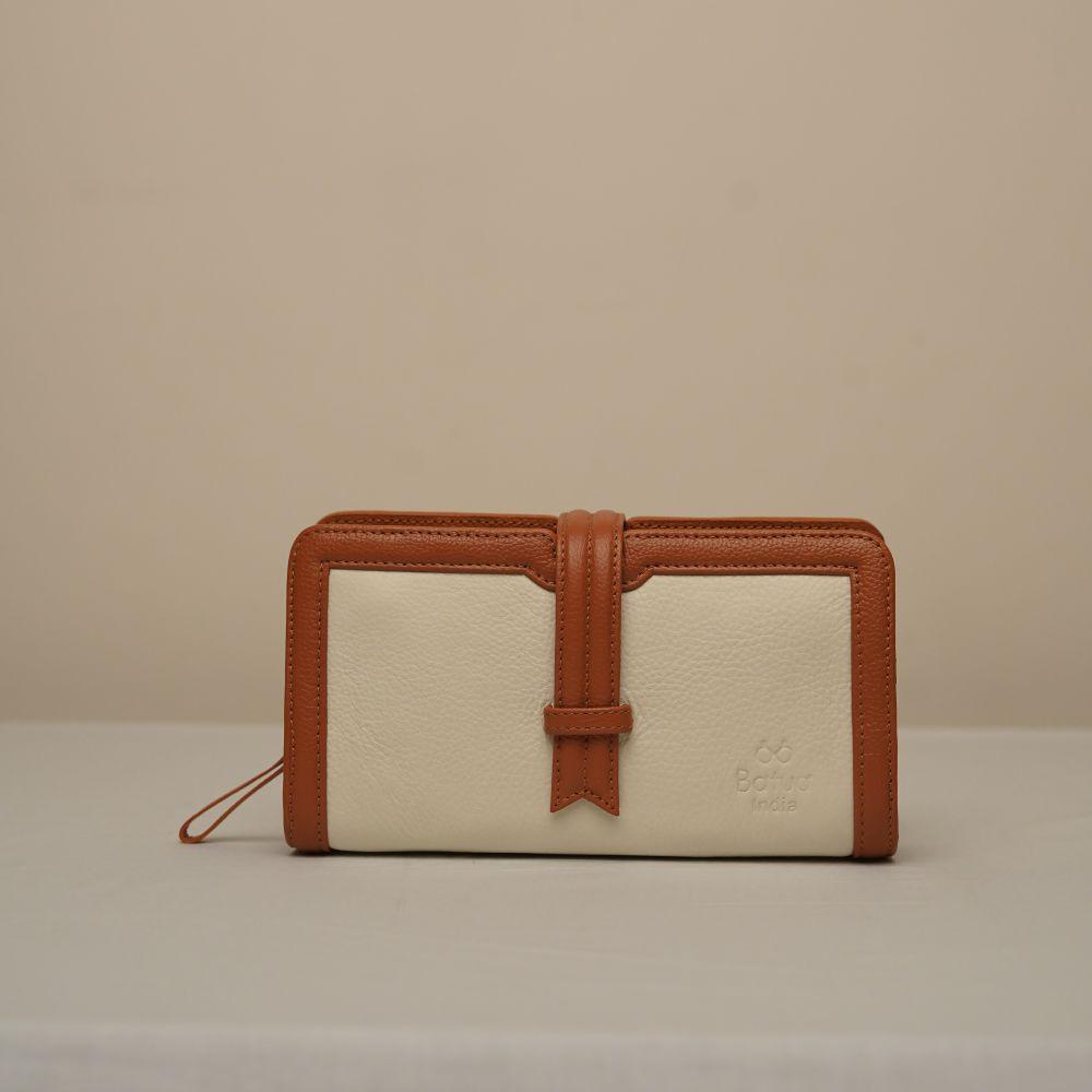 Drop Multipurpose Bag - Cream & Tan