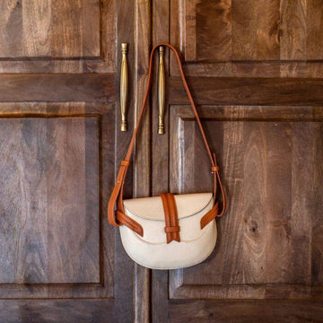 Tide Belt Bag - Cream & Tan