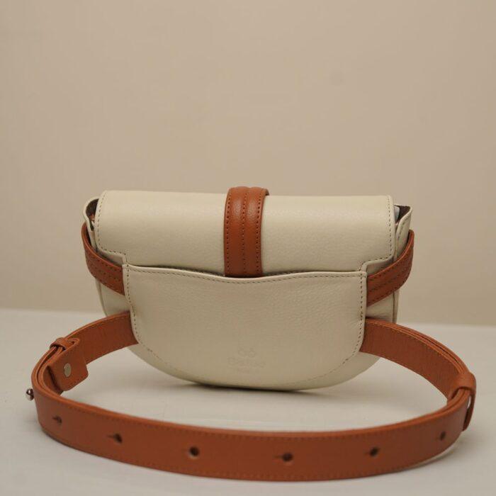 Tide Belt Bag - Cream & Tan