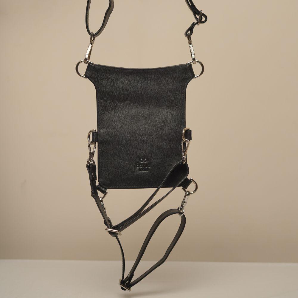 Tri-wave Thigh Bag - Black