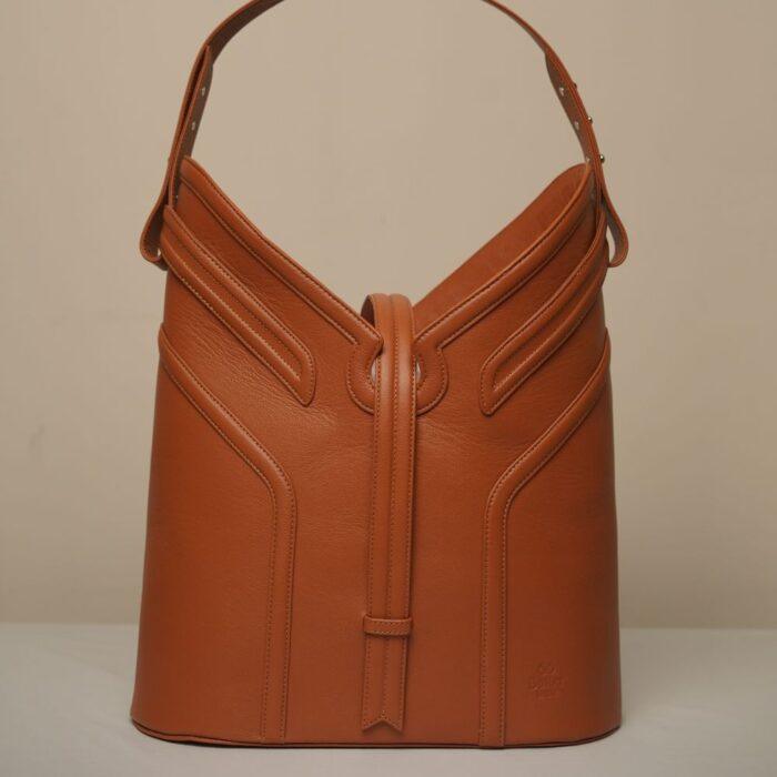VO Hobo Bag - Tan