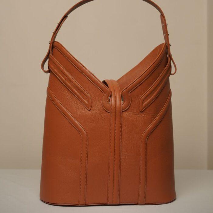 VO Hobo Bag - Tan
